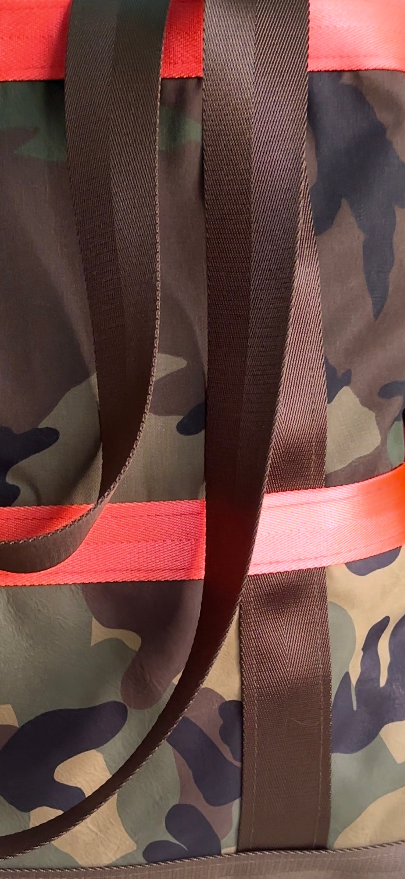 Large “Winsome” Camo Tote