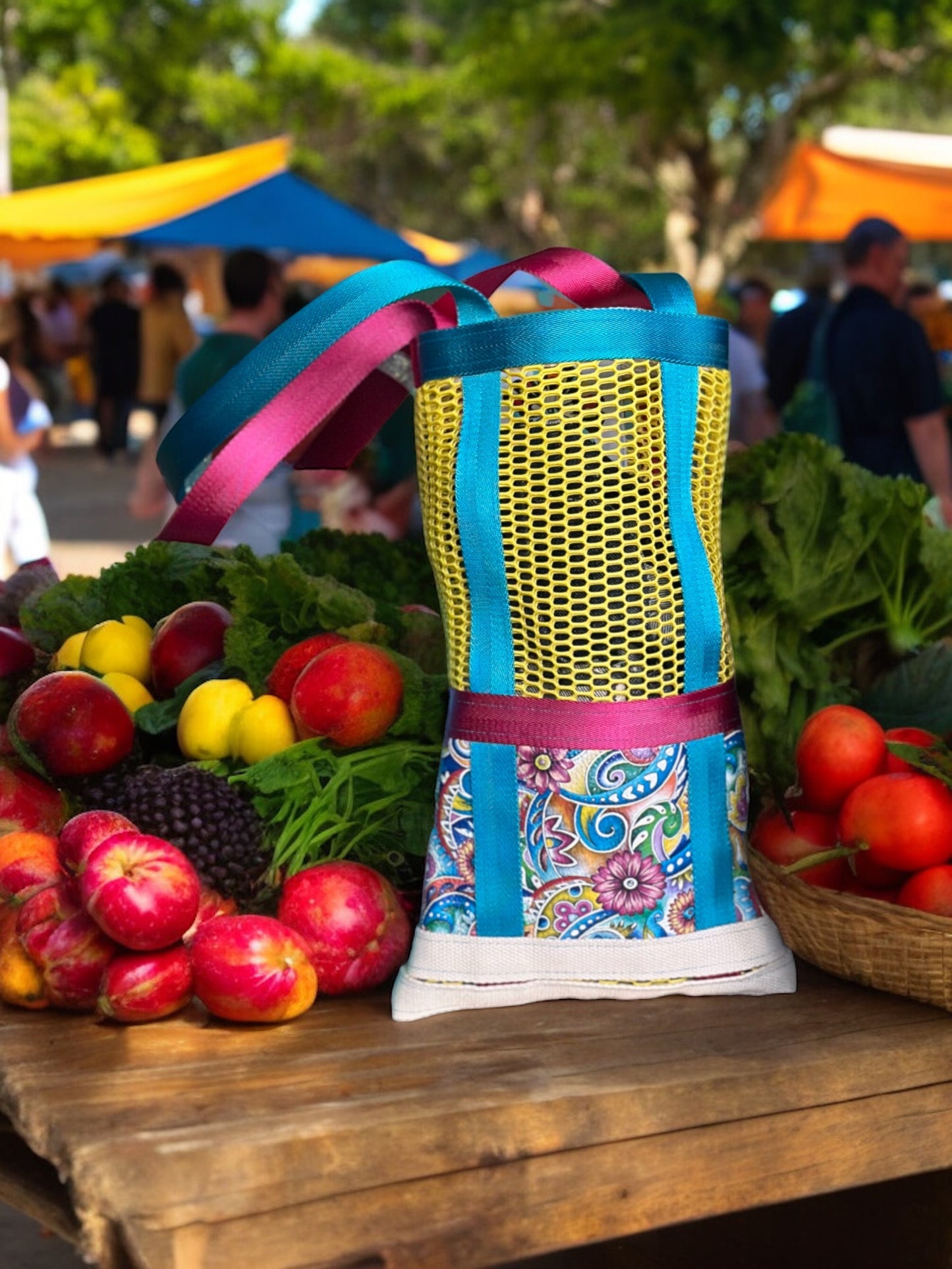 The City Girl Market Tote Bag