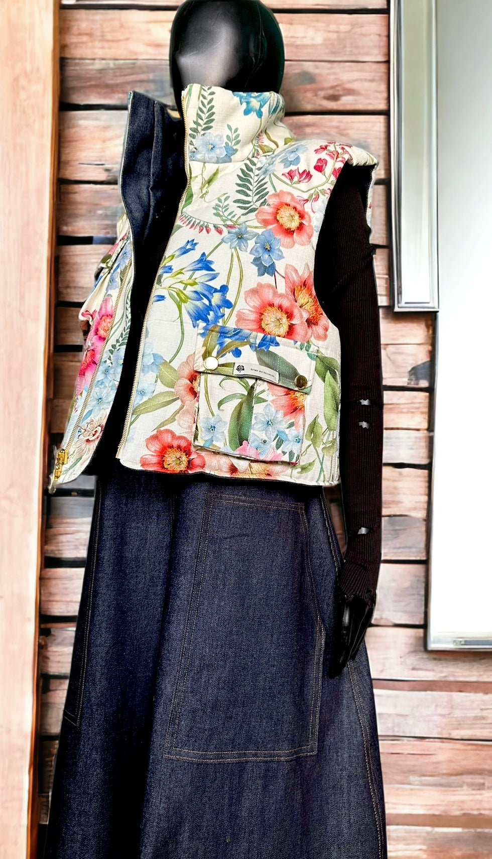 S&D Floral "Brooklyn" Vest