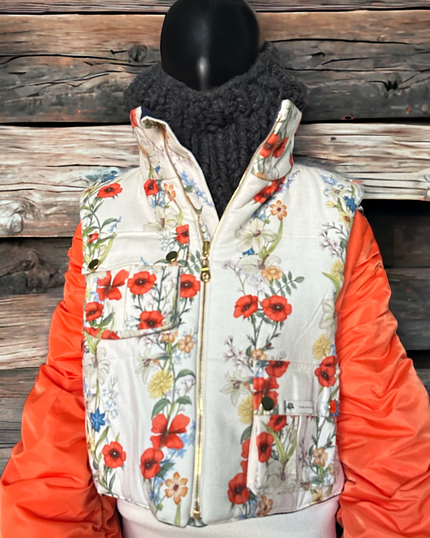 S&D Floral "Brooklyn" Vest